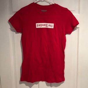 The Standard Red Logo t-shirt